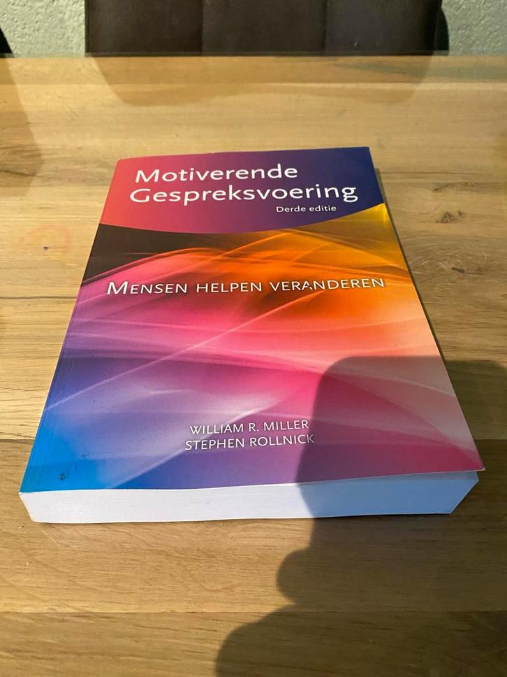 Motiverende Gespreksvoering - Mensen Helpen Veranderen, Boeken, Informatica en Computer, Zo goed als nieuw, Vakgebied of Industrie