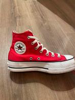 Unieke Rode Gepersonaliseerd Converse All Stars, Ophalen of Verzenden, Zo goed als nieuw, Rood, Sneakers of Gympen
