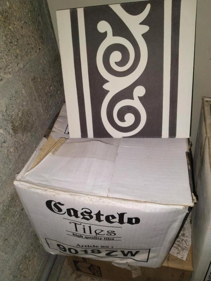 Castello Tegels, Plavuizen Cementtegels, Doe-het-zelf en Verbouw, Tegels, Nieuw, Vloertegels, Overige materialen, 20 tot 40 cm