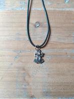 Nieuwe Ketting met Kikker Hanger, Verzenden, Zwart, Nieuw, Overige materialen