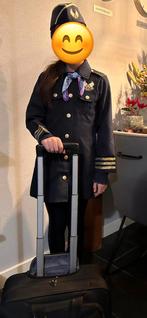 Carnavalskleding meisje Stewardess, Ophalen, Zo goed als nieuw, 122 t/m 128, Meisje