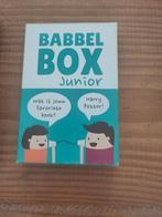 Babbelbox junior, Hobby en Vrije tijd, Gezelschapsspellen | Kaartspellen, Ophalen of Verzenden, Zo goed als nieuw