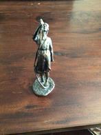 Bronzen beeldje van een figuur 17 cm hoog, Ophalen of Verzenden