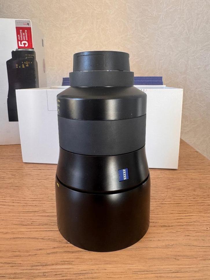 Carl Zeiss Otus 85mm f/1.4 ZF.2 + Sigma Ceramic Filter, Audio, Tv en Foto, Fotografie | Lenzen en Objectieven, Zo goed als nieuw