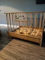 Inklapbare box 80-100, Ophalen, Gebruikt, Rechthoekig, In hoogte verstelbaar