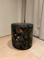 Leuke poef te koop, Huis en Inrichting, Banken | Voetenbanken en Poefen, Ophalen, Zo goed als nieuw, Rond, Minder dan 50 cm