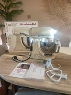 Kitchenaid keukenmachine beige, Witgoed en Apparatuur, Keukenmixers, 4 liter of meer, Ophalen of Verzenden, Zo goed als nieuw