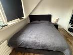 ZGAN Bed 160x200 met hoofdbord, Huis en Inrichting, Slaapkamer | Bedden, Ophalen, Tweepersoons, Zo goed als nieuw, 200 cm