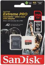 Sandisk Extreme Pro 256 GB NIEUW, Nieuw, Ophalen of Verzenden, Fotocamera, MicroSD