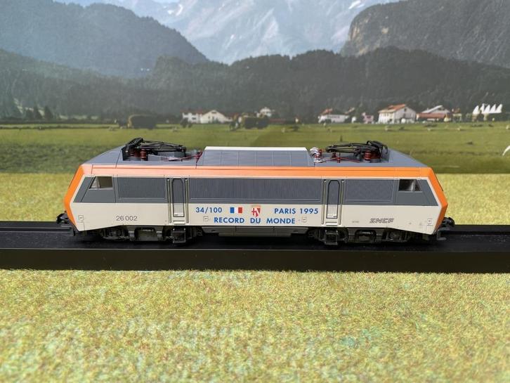 Marklin 3334 BB 26002 "Record Du Monde" 34/100, Hobby en Vrije tijd, Modeltreinen | H0, Zo goed als nieuw, Locomotief, Wisselstroom