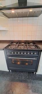 TE KOOP: boretti fornuis 6 pits, 90 cm breed, Witgoed en Apparatuur, Fornuizen, Ophalen, Gebruikt, 60 cm of meer, Gas