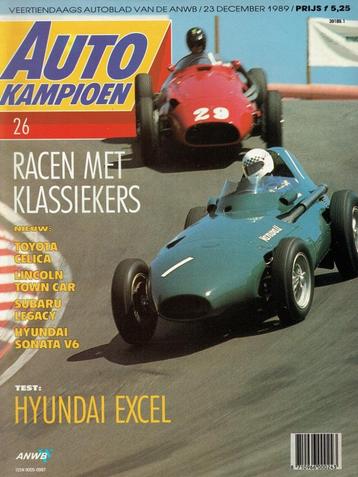 Autokampioen 1989 nr. 26 (o.a. Hyundai Excel 1.5 SX) beschikbaar voor biedingen