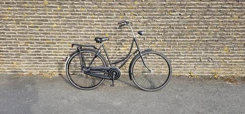 Een Nostalgie omafiets met terugtraprem in de kleur zwart., Fietsen en Brommers, Fietsen | Dames | Omafietsen, Gebruikt, Ophalen
