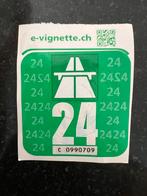 Autobahn vignet Zwitserland 2024 paar uur op de ruit gezeten, Tickets en Kaartjes, Autovignetten, Drie personen of meer