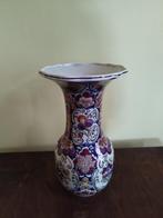 Polychrome Boch Belgium vaas, handgeschilderd, Antiek en Kunst, Antiek | Vazen, Ophalen of Verzenden