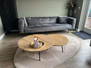 VT Wonen Skin Antraciet 4-zits bank beschikbaar voor biedingen