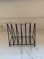 Bordenrekje zwart metaal rekje, Huis en Inrichting, Woonaccessoires | Wanddecoraties, Ophalen of Verzenden