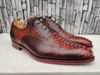 Floris van Bommel rood/bruine herenschoenen - Maat 42,5, Overige kleuren, Verzenden, Floris van Bommel, Zo goed als nieuw