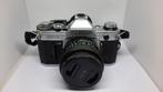 Vintage Canon AE-1 SLR Camera + 3 Canon Lenzen / Flitser, Ophalen of Verzenden, Gebruikt, Spiegelreflex, Canon