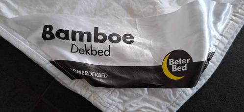 Zomerdekbed bamboe! Eenpersoonsdekbed. Beter Bed., Huis en Inrichting, Slaapkamer | Beddengoed, Zo goed als nieuw, Deken of Dekbed