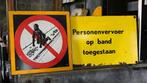GEZOCHT! ARTIKELEN/SPULLEN LIMBURGSE MIJNEN, Verzamelen, Ophalen of Verzenden, Zo goed als nieuw, Reclamebord