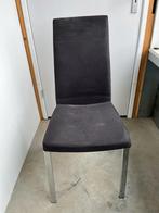 Midj eetkamerstoel zwart, Huis en Inrichting, Stoelen, Ophalen of Verzenden, Zo goed als nieuw, Zwart