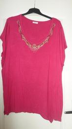 Yessica roze tuniek met glitter maat 56/58, Kleding | Dames, Grote Maten, Ophalen of Verzenden, Roze, Gedragen, Blouse of Tuniek