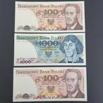1200 zloty Polen UNC set, Postzegels en Munten, Bankbiljetten | Europa | Niet-Eurobiljetten, Setje, Ophalen of Verzenden, Polen