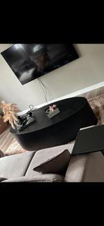 Stijlvolle Salon Tafel van dubbelman design, Huis en Inrichting, Ophalen, 100 tot 150 cm, Eikenhout, 50 tot 100 cm