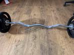 RXD EZ stang barbell olympic met gewicht, Sport en Fitness, Fitnessmaterialen, Ophalen, Zo goed als nieuw, Halterstangen
