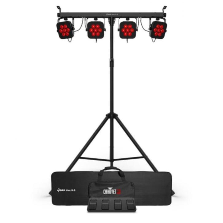 Chauvet 4Bar Hex ILS LED Par Bar Lighting System, Muziek en Instrumenten, Licht en Laser, Nieuw, Licht, Geluidgestuurd, Kleur