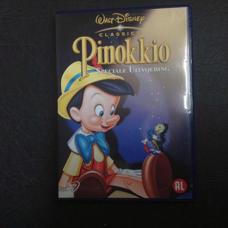 Disney Classics Pinokkio Pinocchio Speciale Uitvoering, Cd's en Dvd's, Dvd's | Tekenfilms en Animatie, Gebruikt, Amerikaans, Tekenfilm
