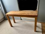 Teak sidetable, 100 tot 150 cm, Ophalen of Verzenden, Zo goed als nieuw, 25 tot 50 cm