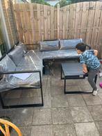 Loungeset - Aluminium-Antraciet, Tuin en Terras, Tuinsets en Loungesets, Ophalen of Verzenden, Nieuw, Aluminium, Loungeset
