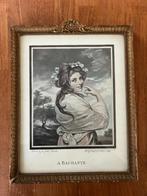 Gravure Lady Hamilton A Bachante - Joshua Reynolds, Antiek en Kunst, Ophalen of Verzenden