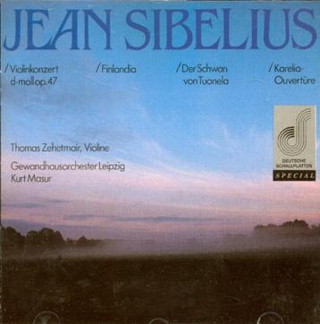SIBELIUS Violinkonzert CD ZEHETMAIR MASUR ETERNA NIEUWSTAAT beschikbaar voor biedingen