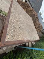 8 stelcon platen te koop 2x2 meter 14cm dik, Tuin en Terras, Gebruikt, Klinkers, Ophalen of Verzenden, 10 m² of meer