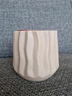 Bloempot, Steen, Rond, Ophalen of Verzenden, Minder dan 40 cm