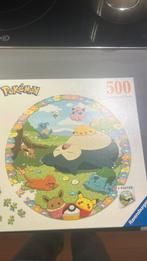 Pokemon puzzel 500 stukjes. Zgan., Ophalen of Verzenden, Meer dan 50 stukjes, Zo goed als nieuw, 6 jaar of ouder