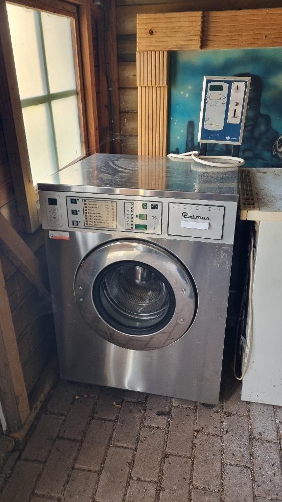 Primus P6 wasmachine met muntautomaat, Witgoed en Apparatuur, Wasmachines, Gebruikt, Voorlader, 1200 tot 1600 toeren, Ophalen