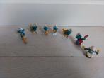 7x Vintage Muziek smurfen : Rock speler smurf met gitaar, Ophalen of Verzenden, Gebruikt, Poppetje, Figuurtje of Knuffel