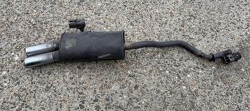 Renault Clio 3 Sebring achterdemper dubbel eindstuk beschikbaar voor biedingen