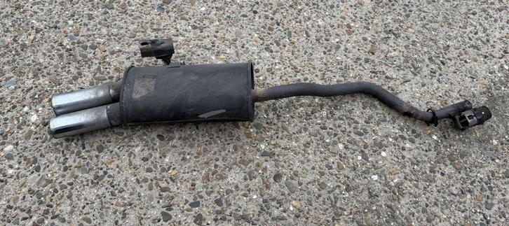 Renault Clio 3 Sebring achterdemper dubbel eindstuk, Auto-onderdelen, Uitlaatsystemen, Renault, Nieuw, Ophalen of Verzenden