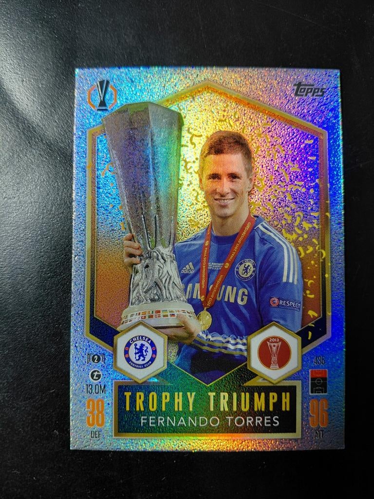 Fernando torres (chelsea) topps trophy triumph, Verzamelen, Sportartikelen en Voetbal, Ophalen of Verzenden, Nieuw, Buitenlandse clubs