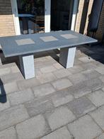 Natuurstenen tuintafel., Tuin en Terras, Tuintafels, Ophalen, Zo goed als nieuw, Rechthoekig