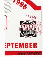 Deelnemers Schildje(s)  Volkswagen euromeeting 1985, Ophalen of Verzenden, Zo goed als nieuw, Volkswagen