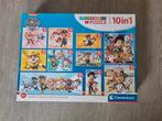Paw Patrol Puzzel 10 in 1, Ophalen, Meer dan 50 stukjes, Zo goed als nieuw, 4 tot 6 jaar