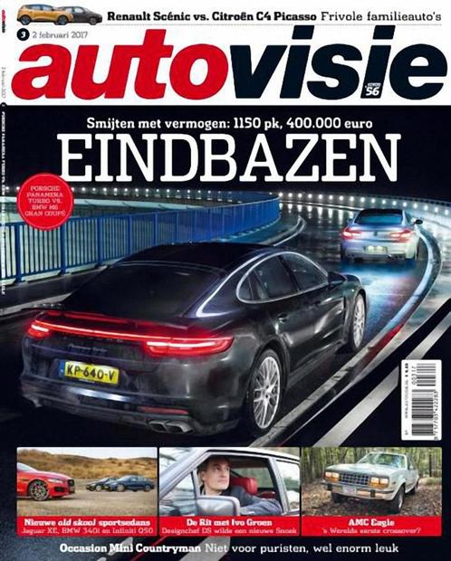 Autovisie 3 2017 : BMW M6 Gran Coupe - 340i - Jaguar XE 3.0, Boeken, Auto's | Folders en Tijdschriften, Gelezen, Algemeen, Ophalen of Verzenden