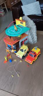 Brandweerman Sam Speelset met voertuigen, Ophalen of Verzenden, Zo goed als nieuw