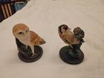 2 vogels uit de serie Vogelweld,Kerkuil+Specht.gaaf., Ophalen of Verzenden
